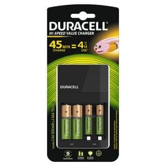 Pakrovėjas Duracell CEF14 + 4 baterijos kaina ir informacija | Elementų krovikliai | pigu.lt