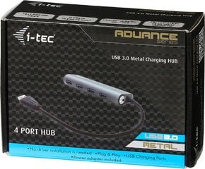 I-TEC U3HUB448 цена и информация | Адаптеры, USB-разветвители | pigu.lt