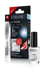 Gelinio efekto viršutinis nagų lako sluoksnis Eveline Nail Therapy Professional 12 ml kaina ir informacija | Eveline Cosmetics Kvepalai, kosmetika | pigu.lt