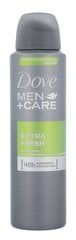 Dezodorantas Dove Men Care Extra Fresh 48h vyrams 150 ml kaina ir informacija | Dezodorantai | pigu.lt