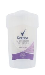 Антиперспирант-карандаш Rexona Maximum Protection Sensitive Dry, 45 мл цена и информация | Дезодоранты | pigu.lt