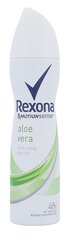 Purškiamas dezodorantas antiperspirantas Rexona Aloe Vera 48 h moterims 150 ml kaina ir informacija | Dezodorantai | pigu.lt