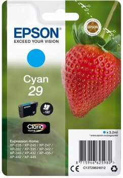Epson Singlepack Cyan 29 Claria Home Ink цена и информация | Kasetės rašaliniams spausdintuvams | pigu.lt