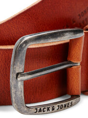 Мужской кожаный ремень Jack&Jones цена и информация | Мужские ремни | pigu.lt