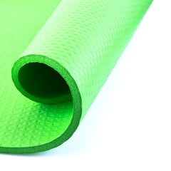 Гимнастический коврик Spokey Softmat NBR 180x60x1 см, зеленый цена и информация | Коврики для йоги, фитнеса | pigu.lt