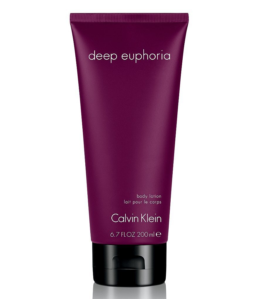 Kūno pienelis Calvin Klein Deep Euphoria moterims 200 ml kaina ir informacija | Parfumuota kosmetika moterims | pigu.lt