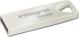 Integral - Pendrive ARC 32GB Slim Metal kaina ir informacija | integral Kompiuterinė technika | pigu.lt