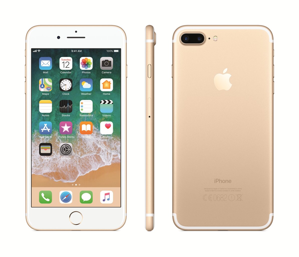 Apple iPhone 7 Plus 128GB, Auksinė цена и информация | Mobilieji telefonai | pigu.lt