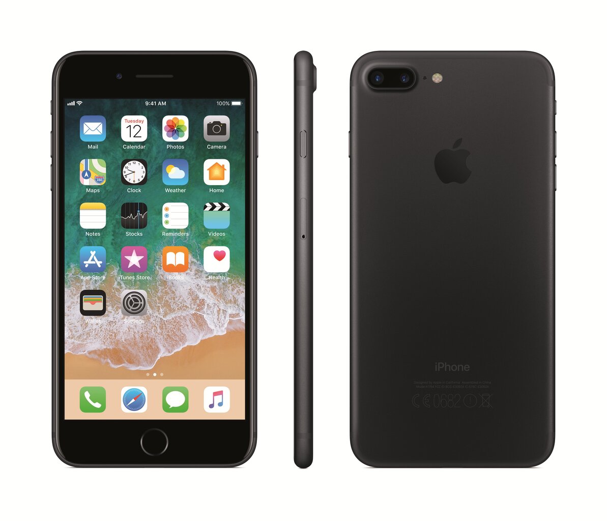 Apple iPhone 7 Plus 128GB, Juoda цена и информация | Mobilieji telefonai | pigu.lt