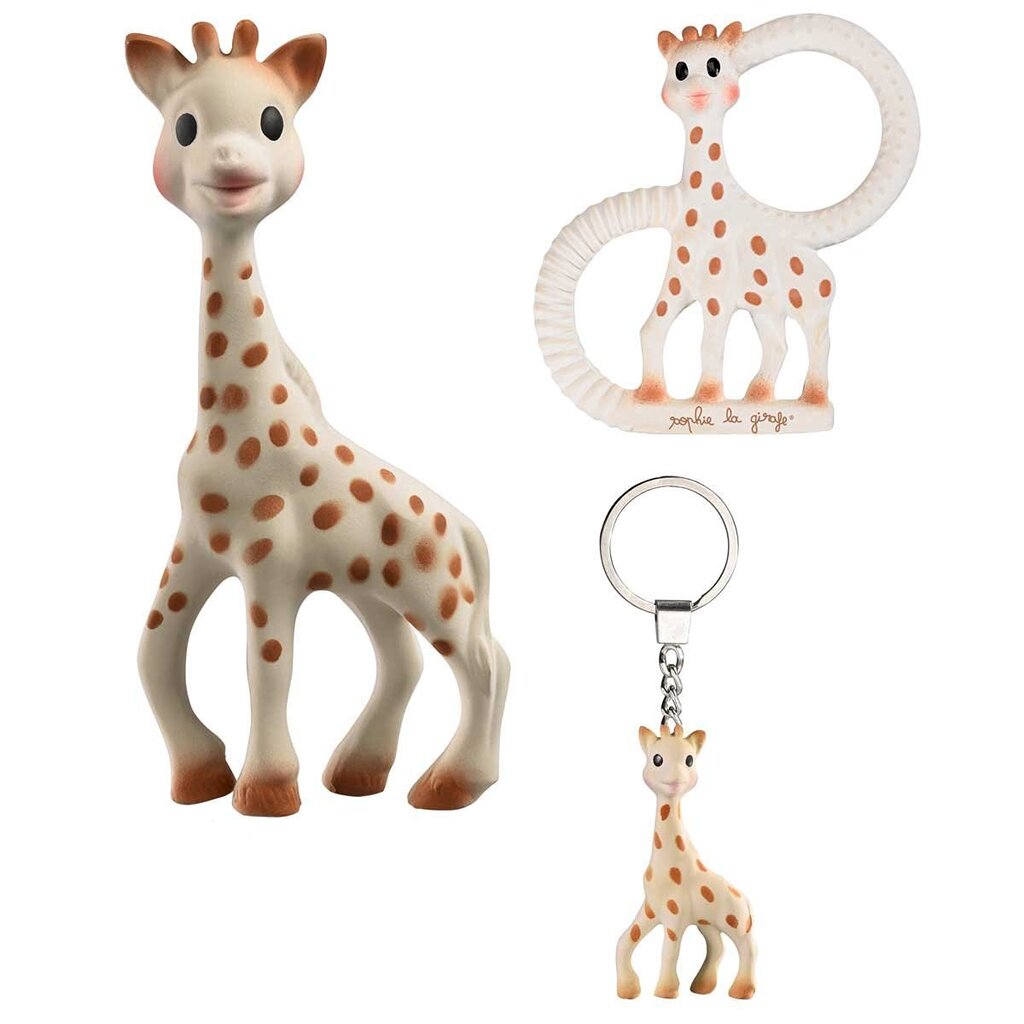 Rinkinys Vulli Trio Sophie la Girafe, 220114 kaina ir informacija | Žaislai kūdikiams | pigu.lt