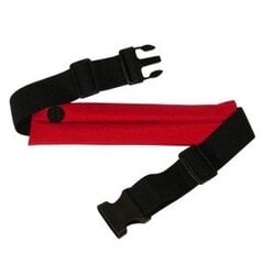 Sport Waist Belt + Light and Pocket Red kaina ir informacija | Telefono dėklai | pigu.lt
