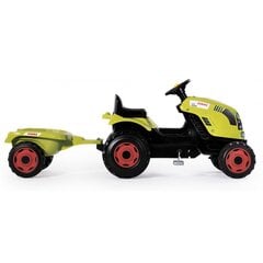 Vaikiškas minamas traktorius su priekaba Smoby Claas Arion 400, žalias kaina ir informacija | Žaislai kūdikiams | pigu.lt