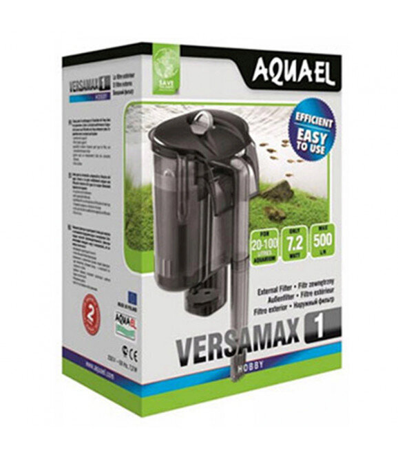 Aquael išorinis akvariumų vandens filtras Versamax FZN-1 kaina ir informacija | Akvariumai ir jų įranga | pigu.lt