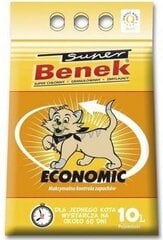 Песок для кошек Super Benek Economic, 10 л цена и информация | Наполнитель для кошек | pigu.lt