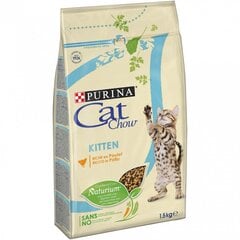 Purina Cat Chow Kitten su vištiena, 1,5 kg kaina ir informacija | Sausas maistas katėms | pigu.lt