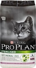 Purina Pro Plan sausas pašaras, sterilizuotoms katėms su kalakutien, 10 kg kaina ir informacija | Sausas maistas katėms | pigu.lt