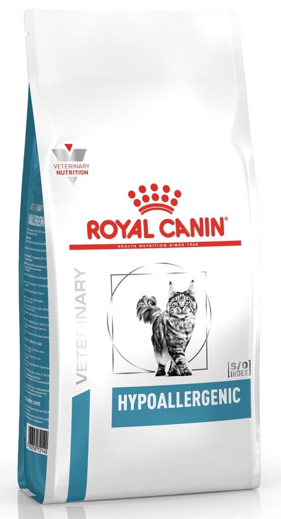 Royal Canin alergiškoms katėms Cat hypoallergenic, 2,5 kg цена и информация | Sausas maistas katėms | pigu.lt