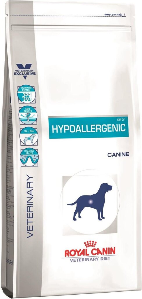 Royal Canin alergiškiems šunims Dog hypoallergenic, 7 kg kaina ir informacija | Sausas maistas šunims | pigu.lt