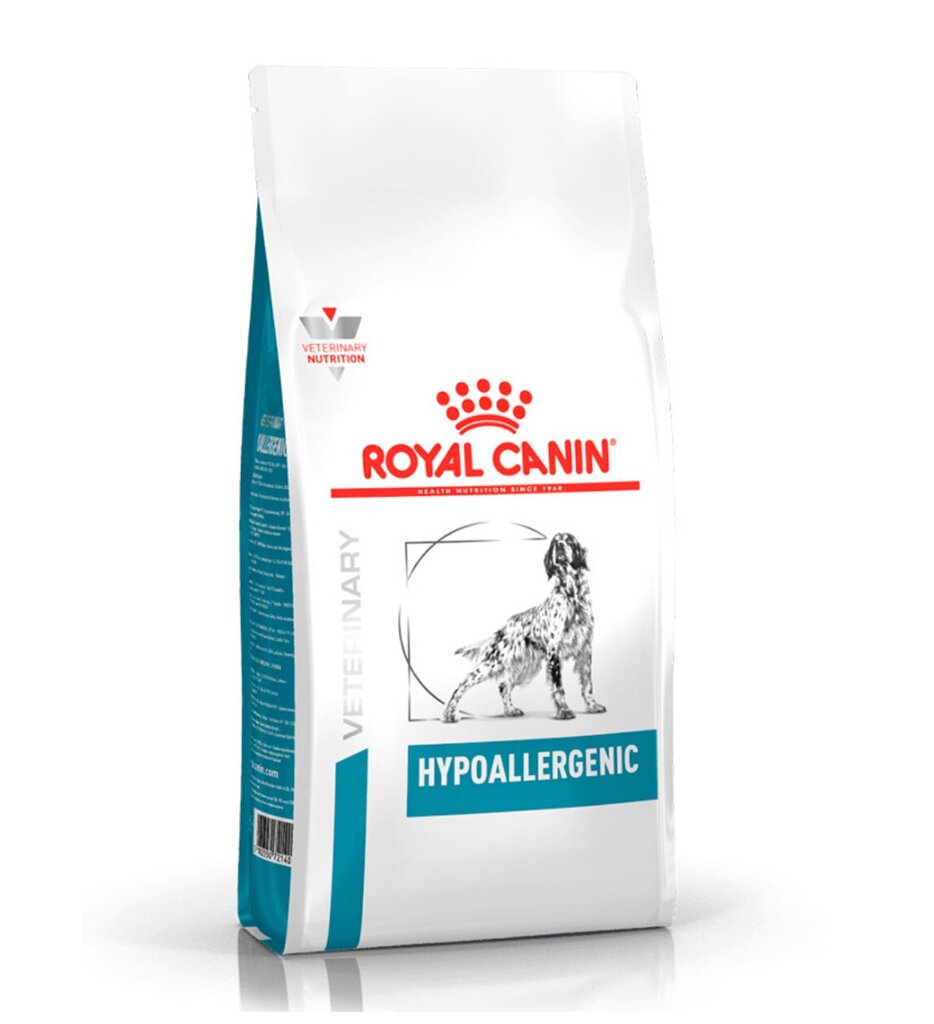 Royal Canin alergiškiems šunims Dog hypoallergenic, 14 kg kaina ir informacija | Sausas maistas šunims | pigu.lt