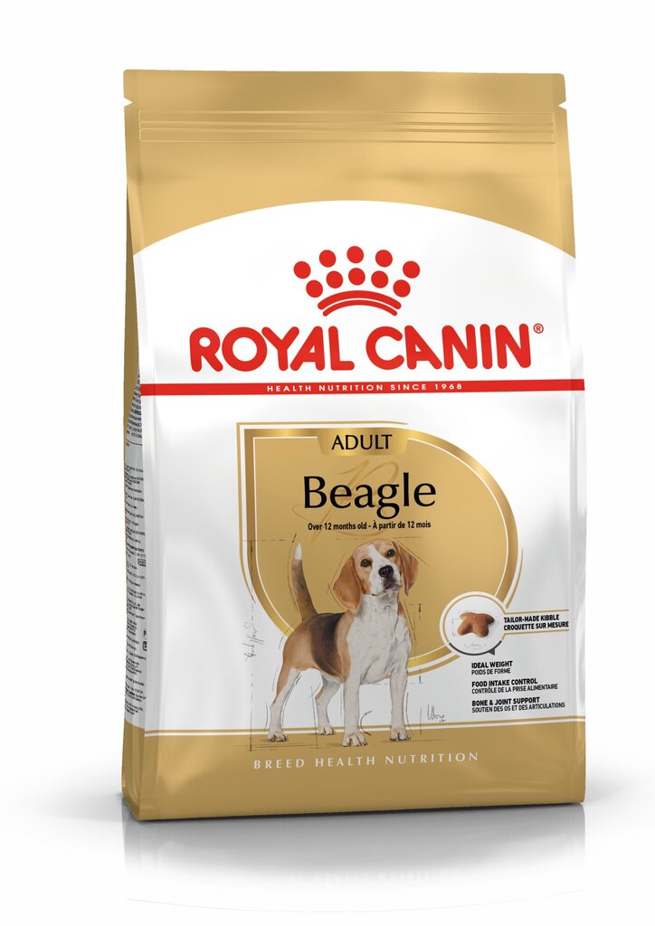 ROYAL CANIN suaugusiems bigliams Beagle adult, 3 kg kaina ir informacija | Sausas maistas šunims | pigu.lt