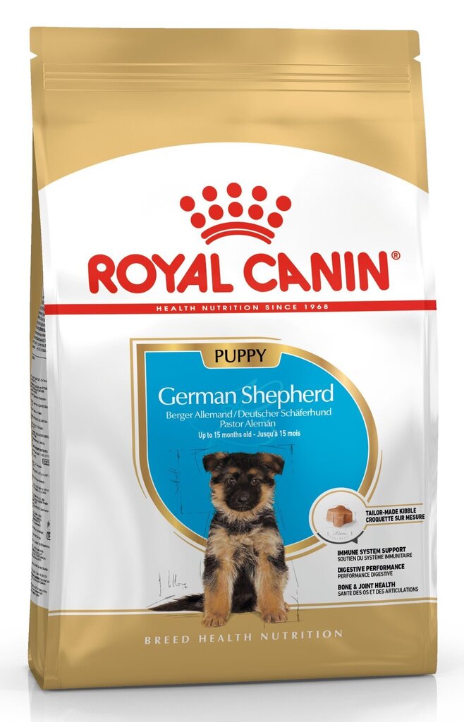 Royal Canin vokiečių aviganių šuniukams German Shepherd junior, 12 kg цена и информация | Sausas maistas šunims | pigu.lt
