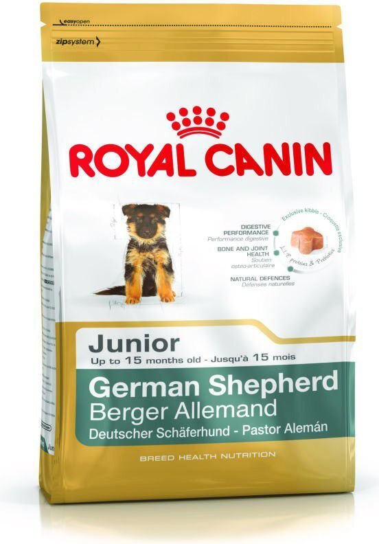 Royal Canin vokiečių aviganių veislės šuniukams Junior, 3 kg kaina ir informacija | Sausas maistas šunims | pigu.lt