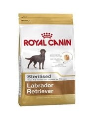 Royal Canin Labrador Retriever Sterilised Adult сухой корм для взрослых лабрадоров-ретриверов, стерилизованный, 12 кг цена и информация | Сухой корм для собак | pigu.lt