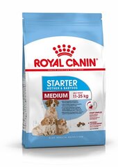 Royal Canin для беременных и кормящих сук и щенков до 2 месяцев. Medium Starter Mother & Babydog, 12 кг цена и информация | Сухой корм для собак | pigu.lt