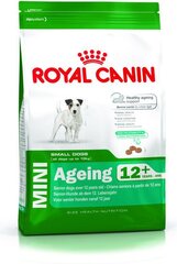 Royal Canin мини онлайн для мелких пород для пожилых 12 +, 3.5 кг цена и информация | Сухой корм для собак | pigu.lt