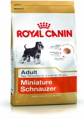 Royal Canin для собак породы миниатюрный шнауцер, 3 кг цена и информация |  Сухой корм для собак | pigu.lt
