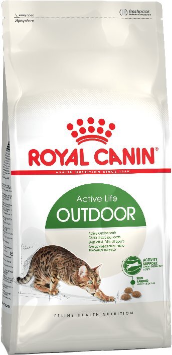 Royal Canin lauke būnančioms katėms Outdoor 30, 2 kg цена и информация | Sausas maistas katėms | pigu.lt
