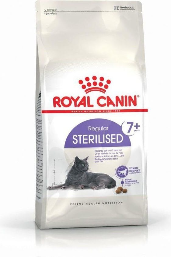 Royal Canin sterilizuotoms katėms Sterilised 7+, 0,4 kg kaina ir informacija | Sausas maistas katėms | pigu.lt