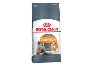 Royal Canin для кожи и шерсти Hair & Skin Care, 0,4 кг цена и информация | Сухой корм для кошек | pigu.lt