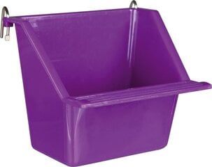 Plastikinė lesyklėlė Trixie, 130ml, violetinė kaina ir informacija | Inkilai, lesyklėlės, narvai | pigu.lt