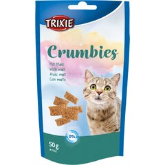 Trixie Crumbies katėms su salyklu, 50g x 6 vnt. kaina ir informacija | Skanėstai katėms | pigu.lt