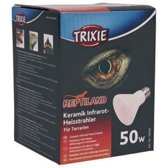 Keramikinis terariumo šildytuvas Trixie, 50 W, 7.5x10 cm kaina ir informacija | Prekės egzotiniams gyvūnams | pigu.lt