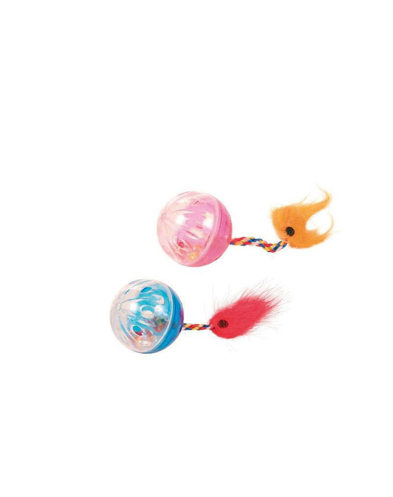 Trixie barškantys kamuoliukai, 2 vnt. kaina ir informacija | Žaislai katėms | pigu.lt