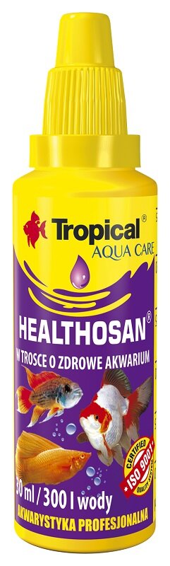 Akvariumo priežiūros priemonė Healthosan, 30 ml kaina ir informacija | Akvariumai ir jų įranga | pigu.lt