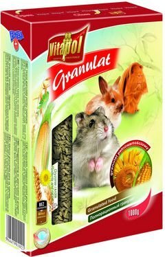 Žiurkėnų ir triušių maistas šieno granulės Vitapol,1 kg kaina ir informacija | Graužikų ir triušių maistas | pigu.lt