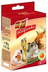 Натуральный минеральный камень для грызунов и кроликов с яблоками Vitapol, 190г цена и информация | Корм для грызунов | pigu.lt