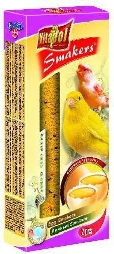 Kanarėlių skanėstai su kiaušiniais Vitapol, 2 vnt. цена и информация | Lesalas paukščiams | pigu.lt