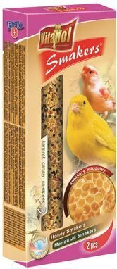 Kanarėlių skanėstas su medumi Vitapol, 2 vnt. kaina ir informacija | Lesalas paukščiams | pigu.lt