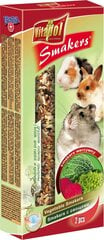 Vitapol Smakers лакомство для кроликов и грызунов с овощами 90г (2 шт) цена и информация | Корм для грызунов | pigu.lt