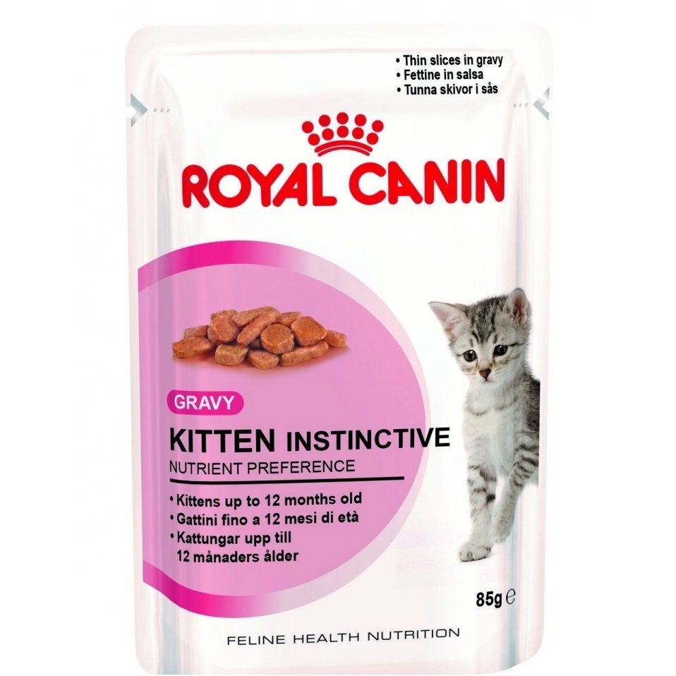 Royal Canin Kitten Instinctive 85 g цена и информация | Konservai katėms | pigu.lt