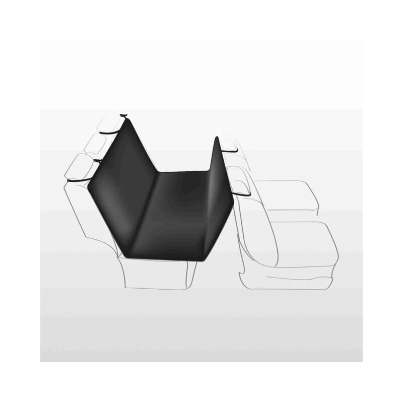 TRIXIE Automobilio sėdynės užtiesalas, siauras, tinka priek. sėdynei 0.65x1.45 m, juodas kaina ir informacija | Kelioniniai reikmenys | pigu.lt