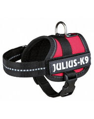 Шлейка Trixie Julius K9, красный цвет цена и информация | Ошейники, подтяжки для собак | pigu.lt