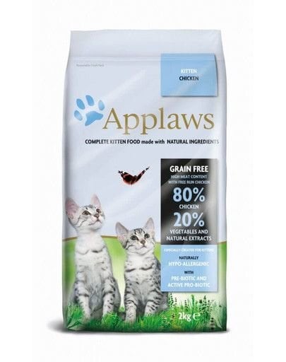 Applaws sausas maistas Kitten Chicken, 7.5 kg цена и информация | Sausas maistas katėms | pigu.lt