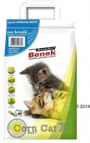 Super Benek kraikas katėms Sea Breeze 7 L