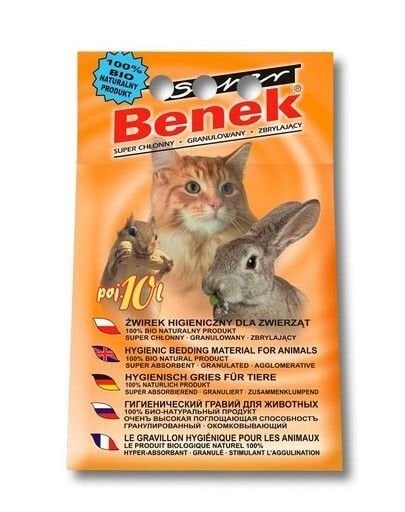Super Benek universalus kraikas, 10 l kaina ir informacija | Kraikas katėms | pigu.lt