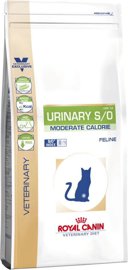 Royal Canin viršsvorio turinčioms katėms Vet Cat Urinary, 1,5 kg цена и информация | Sausas maistas katėms | pigu.lt